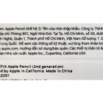 Bút cảm ứng Apple Pencil 2 