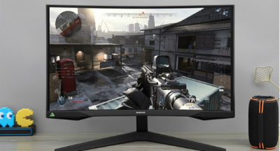 Màn hình Gaming Samsung Odyssey G5 G55C LS27CG552EEXXV 27 inch 2K/VA/165Hz/1ms/HDMI/DisplayPort