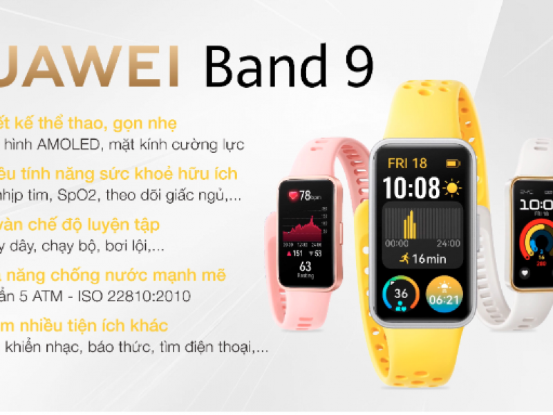 Vòng đeo tay thông minh Huawei Band 9